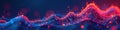 Abstract flat design showing SEO data analysis, vector, algorithm, design