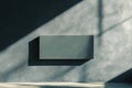 Abstract Flat Rectangular Shadow Overlay: Perfect for Design Projects, Mockups, and Graphic Layouts. Clean, Minimalist,
