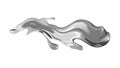 Abstract Melting Liquid Drip Icon for Flow and Change, vector design Generative AI Royalty Free Stock Photo