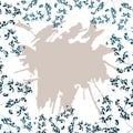 Abstract floral background