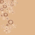 Abstract floral background