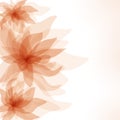 Abstract floral background