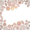 Abstract floral background