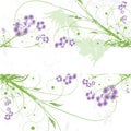 Abstract floral background