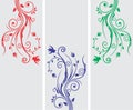 Abstract floral background cdr x6