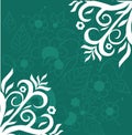 Abstract floral background. Vector illustration