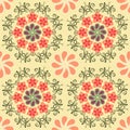 Abstract Floral background vintage Royalty Free Stock Photo