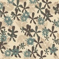 Abstract floral pattern