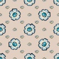 Abstract Floras pattern background.