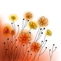 Abstract Flower Design