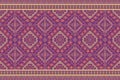 abstract flower Geometric shapes, squares, purple background tiles, purple, yellow, orange