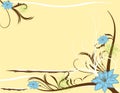 Abstract flower Illustration flower spring summer