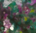 Abstract flower painting Royalty Free Stock Photo