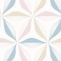 Abstract flower pattern, repeating half linear and half bold flower. Pattern is clean for fabric, wallpaper and printing. Royalty Free Stock Photo