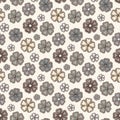 Abstract flower pattern