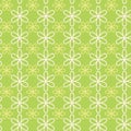 Abstract flower pattern wallpaper. Vector illustration. Seamless background. Royalty Free Stock Photo