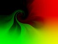 Abstract flowing colorful wave background Royalty Free Stock Photo