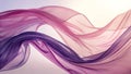 Abstract Flowing Fabric: Soft Gradient Texture in Purple and Pink, Elegant Visual Aesthetic for Backgrounds, Banners, and Creative Royalty Free Stock Photo