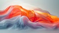 Abstract flowing fabric waves Royalty Free Stock Photo