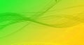 Abstract flowing green and yellow gradient background with wavy lines image photo Royalty Free Stock Photo