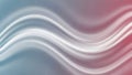 Abstract flowing light waves with soft gradient from blue to pink, smooth motion background Royalty Free Stock Photo