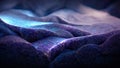 Abstract flowing purple and blue liquid wallpaper. Texture imitating running painting with shiny details. 3D rendering background