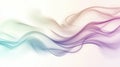 Abstract flowing smoke design with pastel colors. Modern background for creative projects Royalty Free Stock Photo