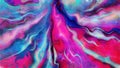 Abstract flowing wave colorful painting background Royalty Free Stock Photo