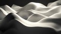 Abstract flowing wave forms creating grayscale relief background Royalty Free Stock Photo