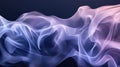 Abstract flowing wave gradient creating ethereal atmosphere Royalty Free Stock Photo