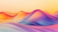Abstract flowing wave lines creating a colorful gradient background Royalty Free Stock Photo