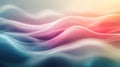 Abstract flowing wave lines creating soft gradient background Royalty Free Stock Photo
