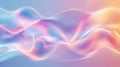 Abstract flowing waves creating soft subtle gradient background Royalty Free Stock Photo