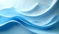 Abstract flowing waves of light blue and white with textured background image photo Royalty Free Stock Photo