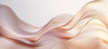 Abstract flowing waves in soft pastel colors creating a serene and elegant background, ideal for modern design and