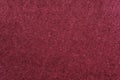 Abstract fluffy texture of textile fabric of claret color