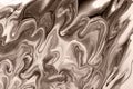 Abstract fluid art background bark brown and beige colors. Liquid marble. Acrylic painting with gradient Royalty Free Stock Photo