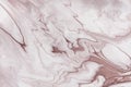 Abstract fluid art background light brown and white color. Liquid marble. Acrylic painting on canvas with beige gradient Royalty Free Stock Photo