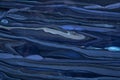 Abstract fluid art background navy blue colors. Liquid marble. Acrylic painting on canvas with sapphire gradient Royalty Free Stock Photo