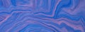 Abstract fluid art background navy blue and pink colors. Liquid marble. Acrylic painting with sapphire gradient Royalty Free Stock Photo