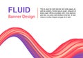 Abstract Fluid Color Background for webpage and digital media