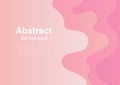 Abstract fluid gradient background, pink gradient color vector background illustration template for website, banner, poster, Royalty Free Stock Photo