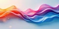 Abstract fluid gradient swirls a colorful, textured, and dynamic design element for modern projects. Generative AI Royalty Free Stock Photo