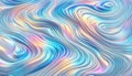 Abstract fluid holographic texture with an iridescent spectrum colors