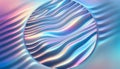 Abstract fluid holographic texture with an iridescent spectrum colors