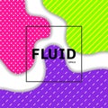 Abstract fluid or liquid vibrant color background