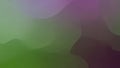 Abstract Fluid Shapes with Soft Blending of Green and Purple Hues Creating Organic Forms Royalty Free Stock Photo