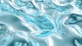 Abstract fluid texture with metallic blue and silver hues Royalty Free Stock Photo