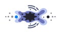 Abstract Fluid Wave Icon, Dynamic Motion Sonic Resonance, vector design Generative AI Royalty Free Stock Photo