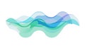 Abstract Fluid Waves, Gradient Dynamic Background Vector. vector design Generative AI Royalty Free Stock Photo